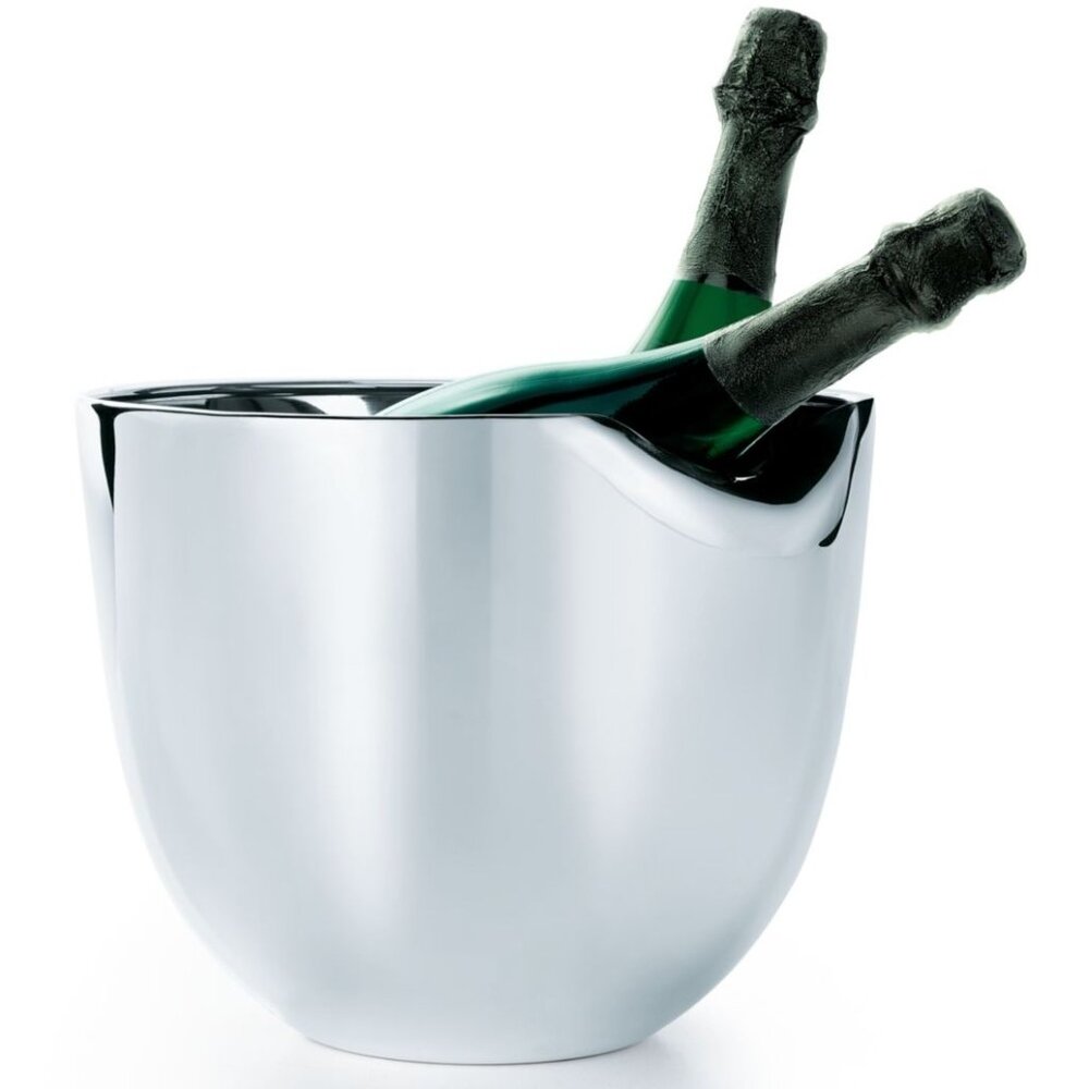 Elsa Peretti for Tiffany Thumbprint Champagne Cooler/Ice Bucket - NIB